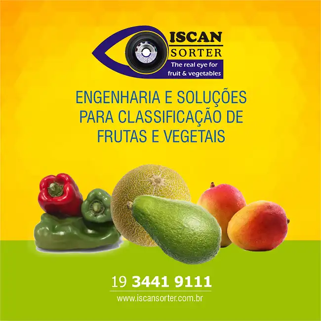 Propaganda Máquina Agrícola Classificadora de Frutas e Vegetais
