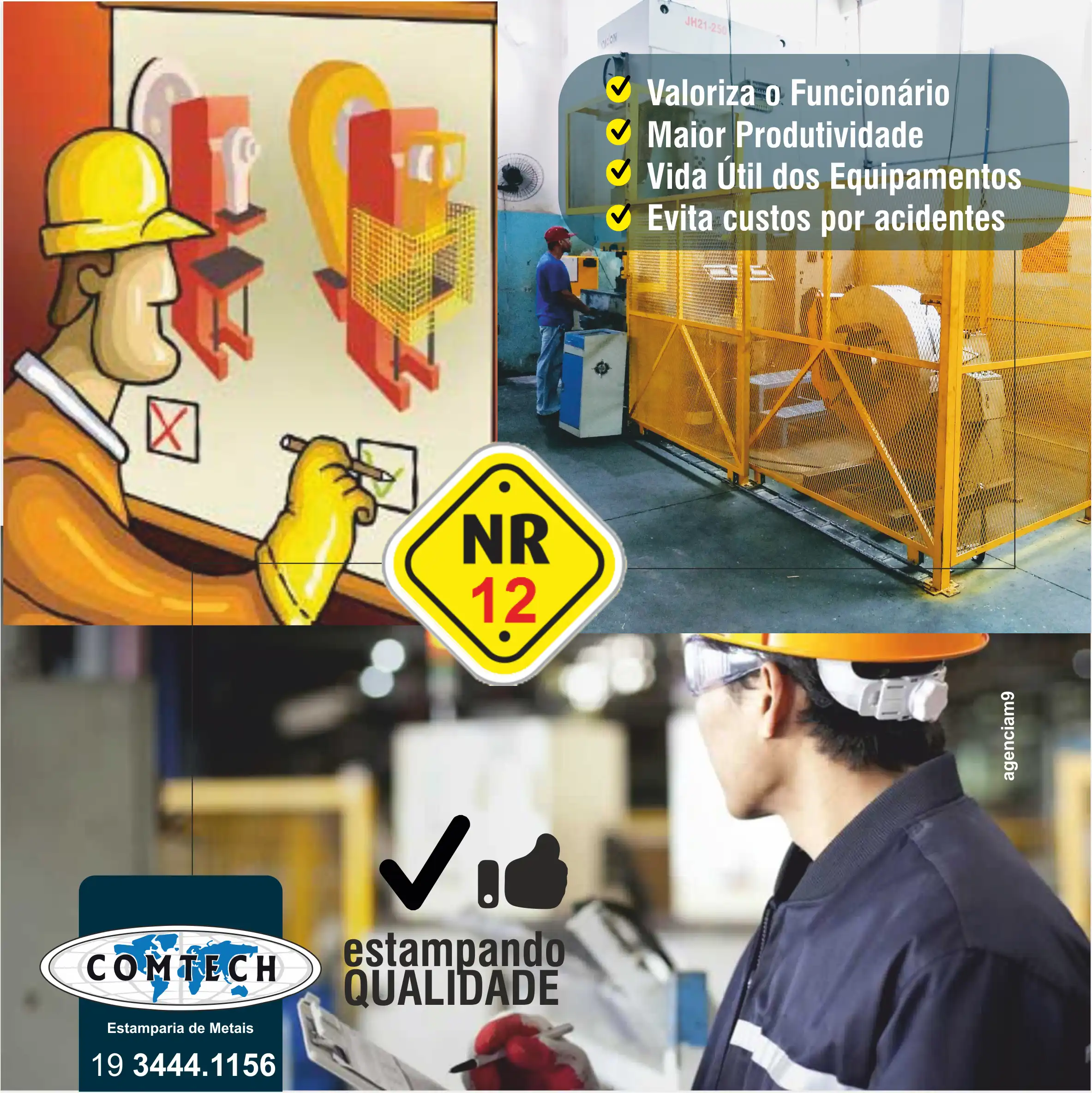 Propaganda NR 12 Automação
