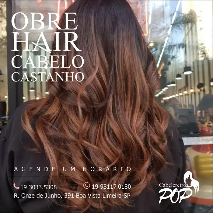Propaganda Obre Hair Cabelo Castanho

