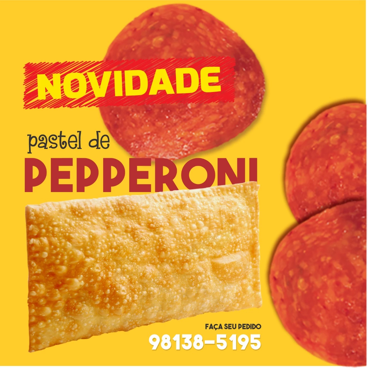 
Propaganda Pastel de Pepperoni



