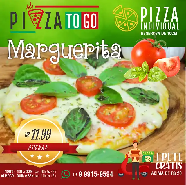 Propaganda Pizza Individual Marguerita
