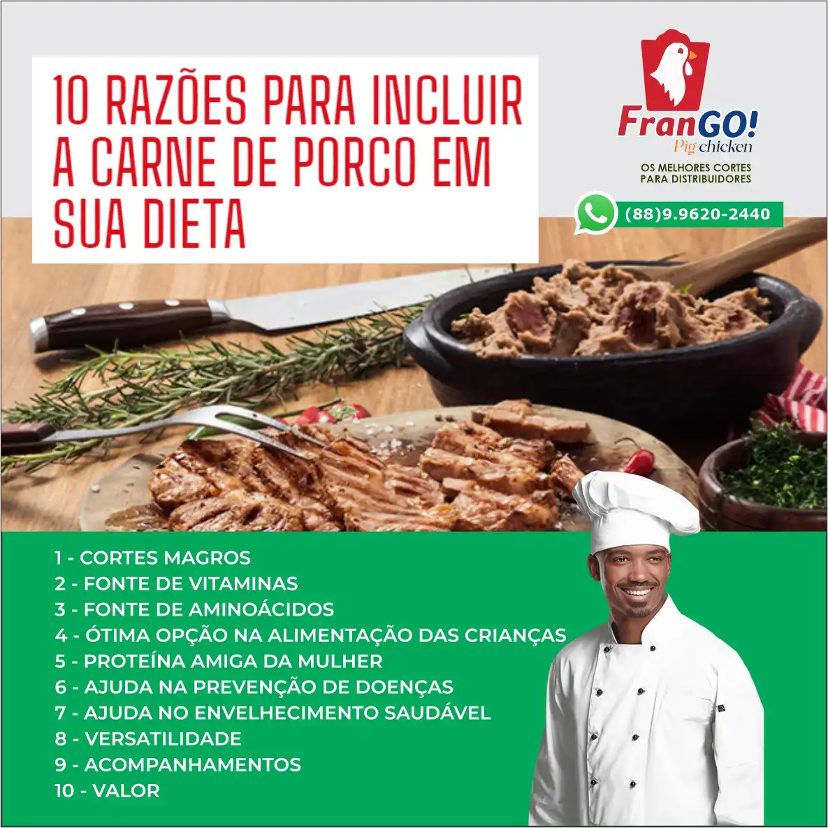 
Propaganda Post Benefícios Carne de Porco na Refeição



