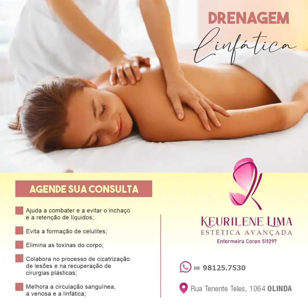 
Propaganda Post Benefícios da Drenagem Linfática no Procedimento Estético Corporal



