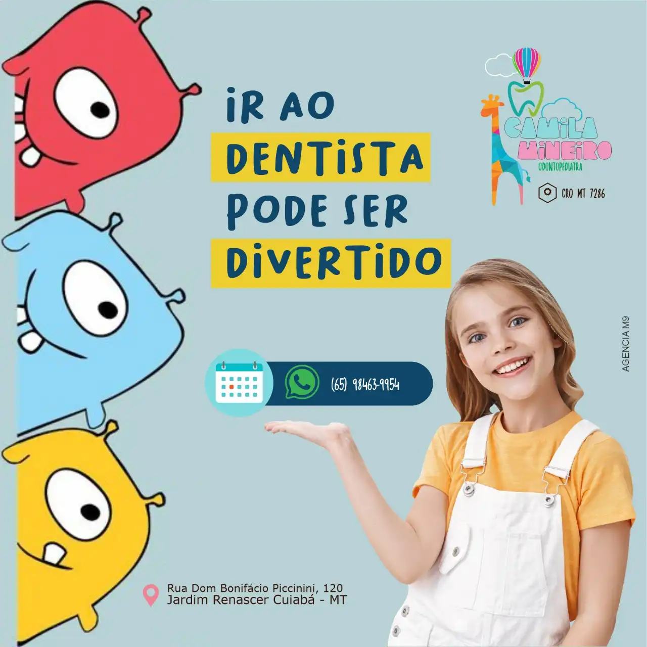 
Propaganda Post Dentista de Criança Odontopediatria Clínica Odonto Pediatrica



