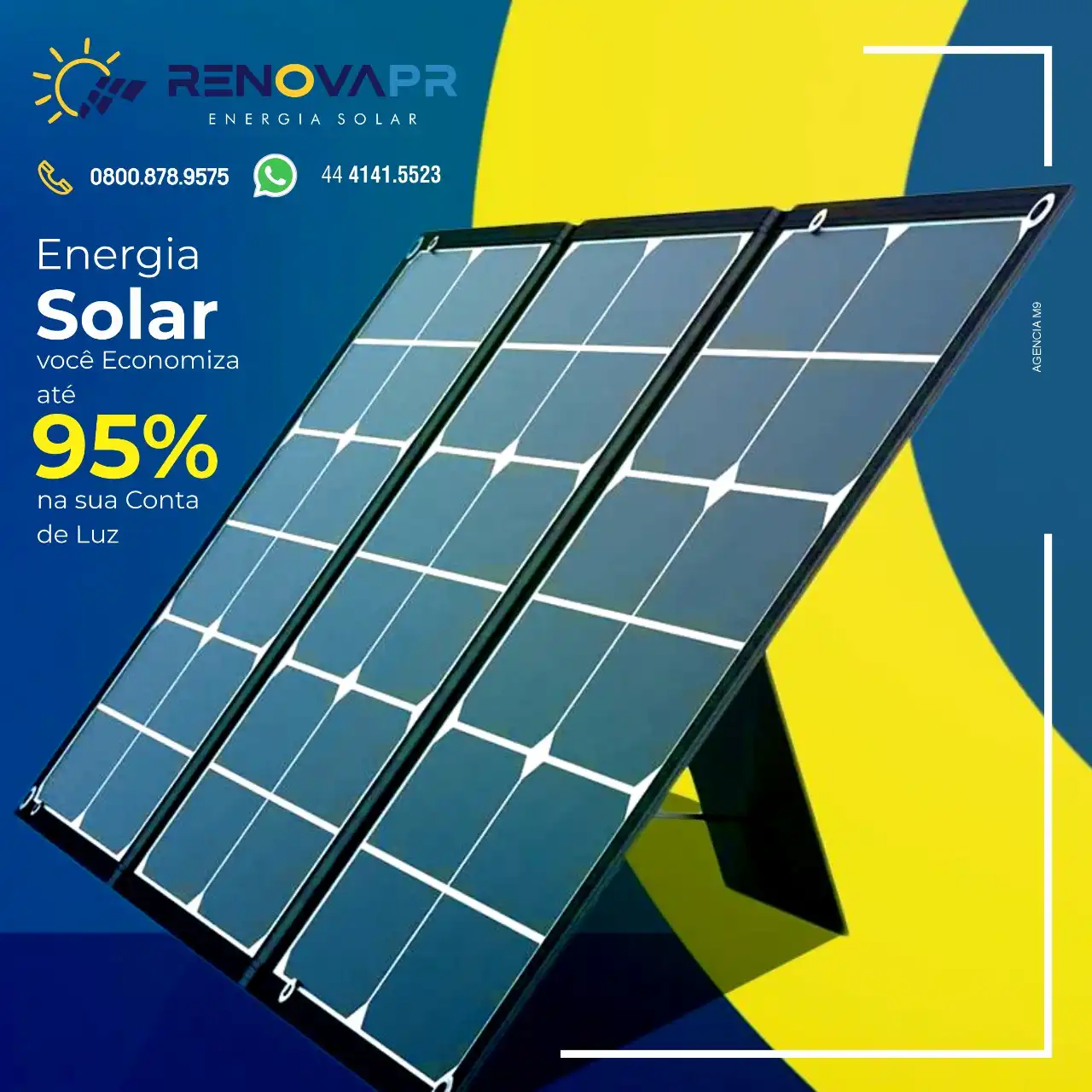 
Propaganda Post Instalação de Energia Solar Fotovoltaíca



