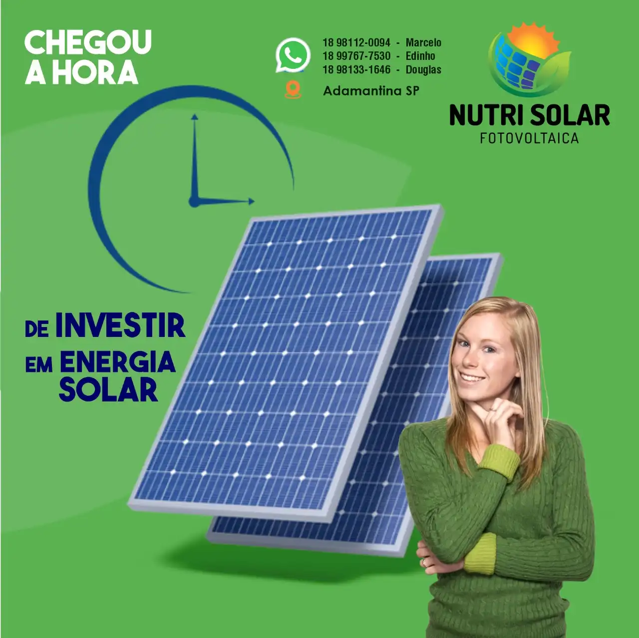 
Propaganda Post Investimento em Energia Solar



