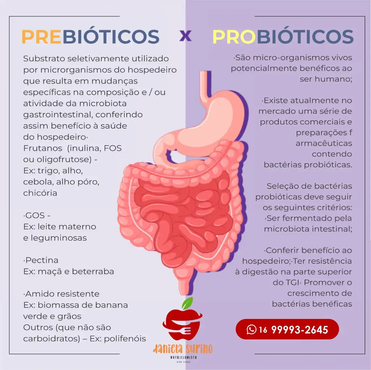 
Propaganda Post Prebióticos e Probióticos para Nutricionista



