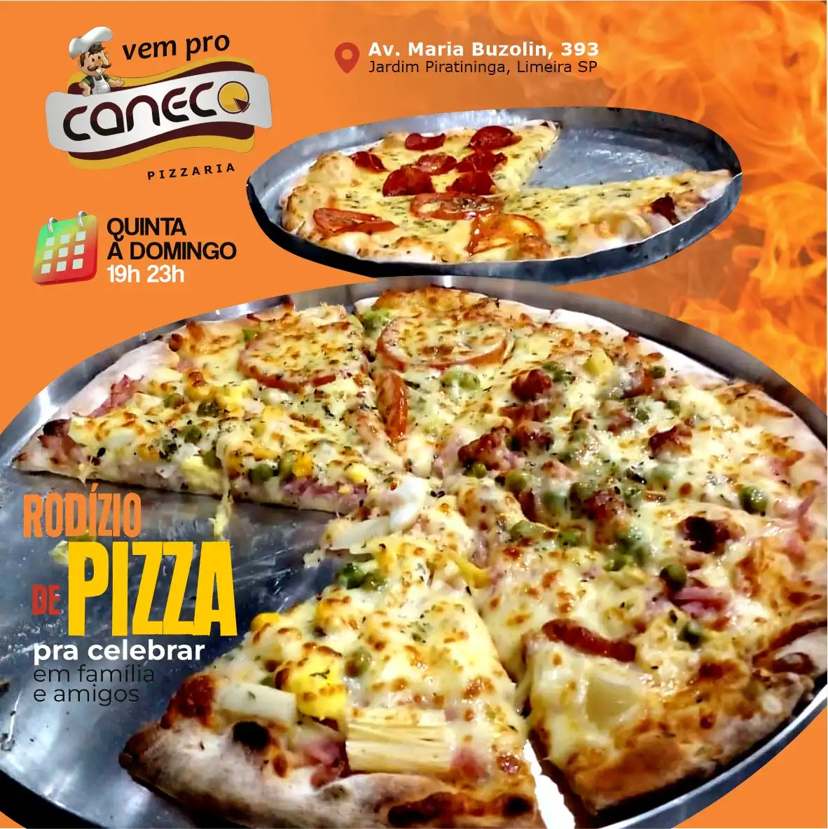 
Propaganda Post Rodízio de Pizza



