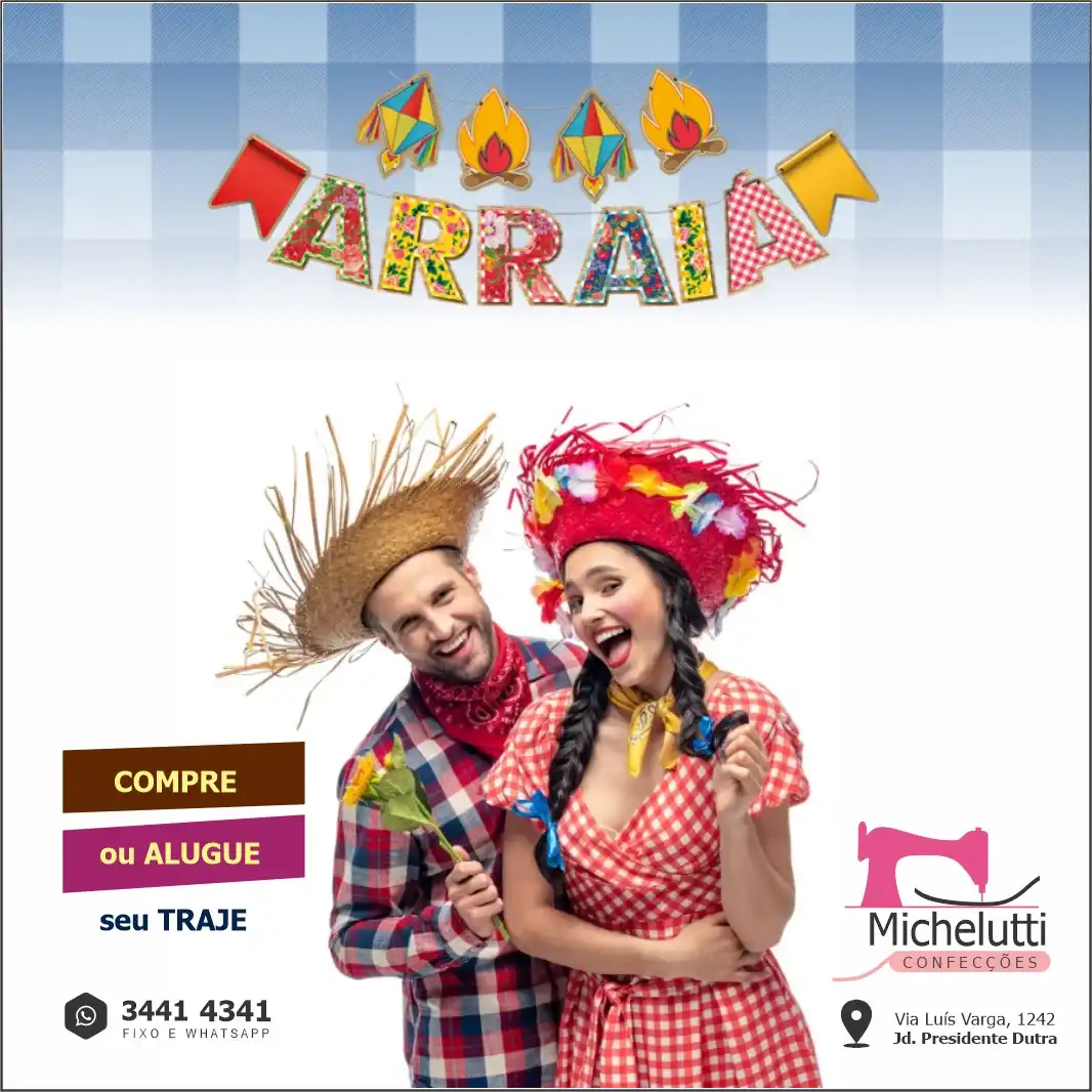 
Propaganda Post Traje Festa Junina



