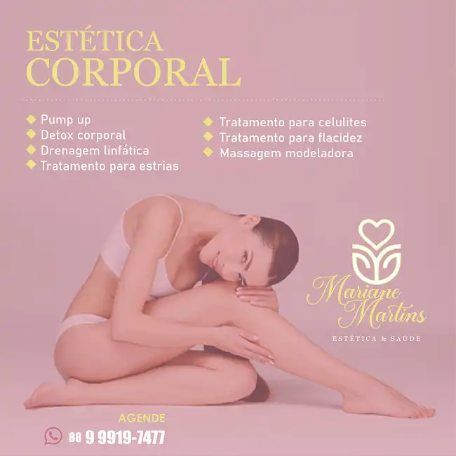 Propaganda Principais Procedimentos de Estética Corporal
