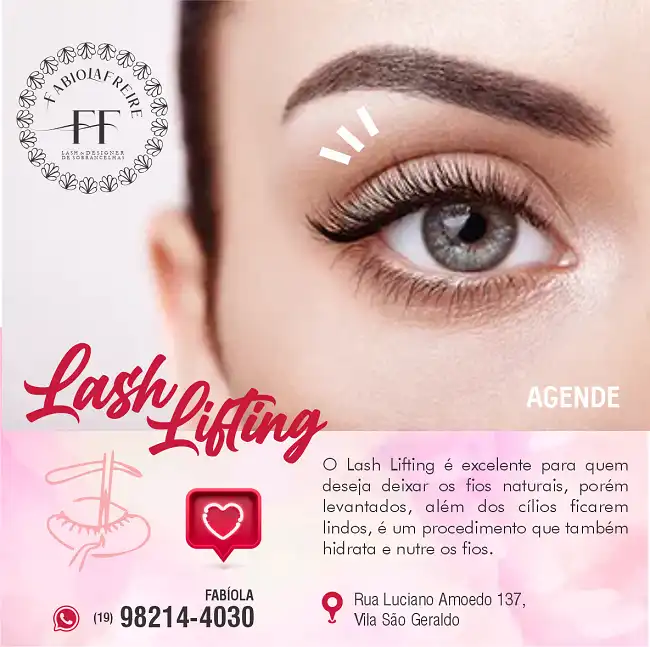 Propaganda Procedimento Lash Lifting
