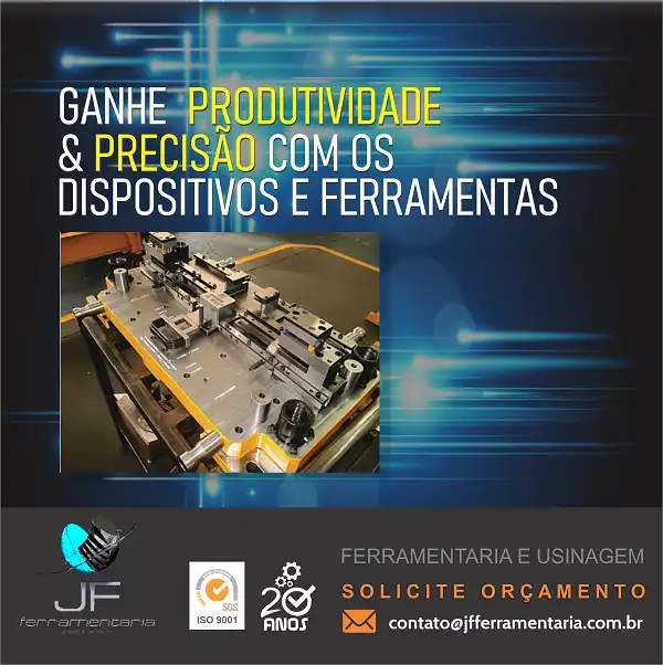 
Propaganda Produtividade Precisão Dispositivos e Ferramentas Setor Automotivo



