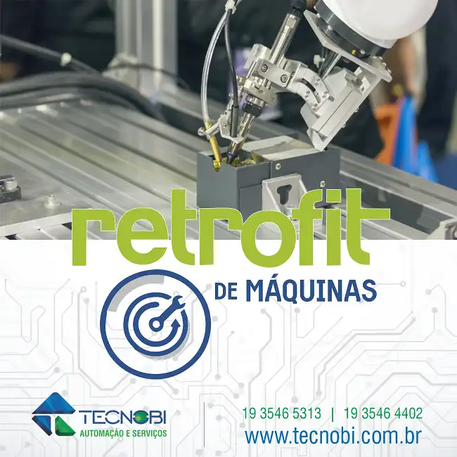 Propaganda Retrofit de Máquinas de Automação

