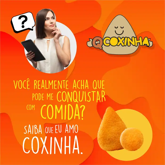 Propaganda Salgaderia Coxinha
