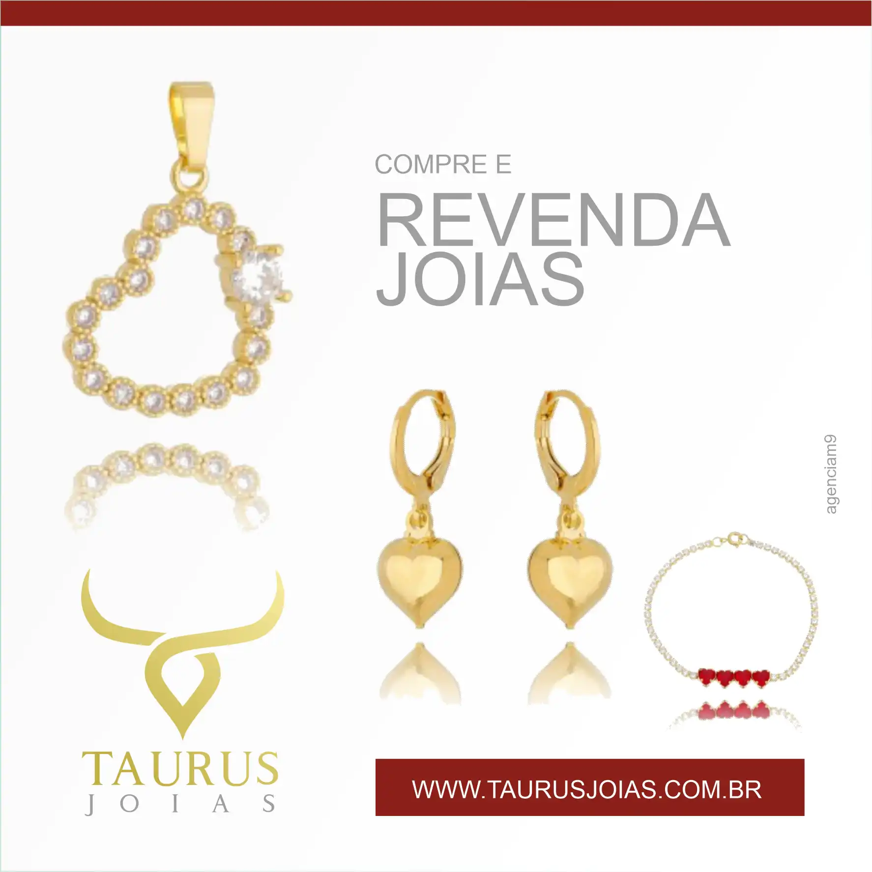 Propaganda Semijoia Vermelha
