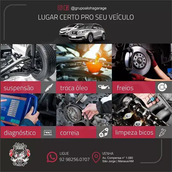 
Propaganda Serviços Mecânica Automotiva Oficina de Carro



