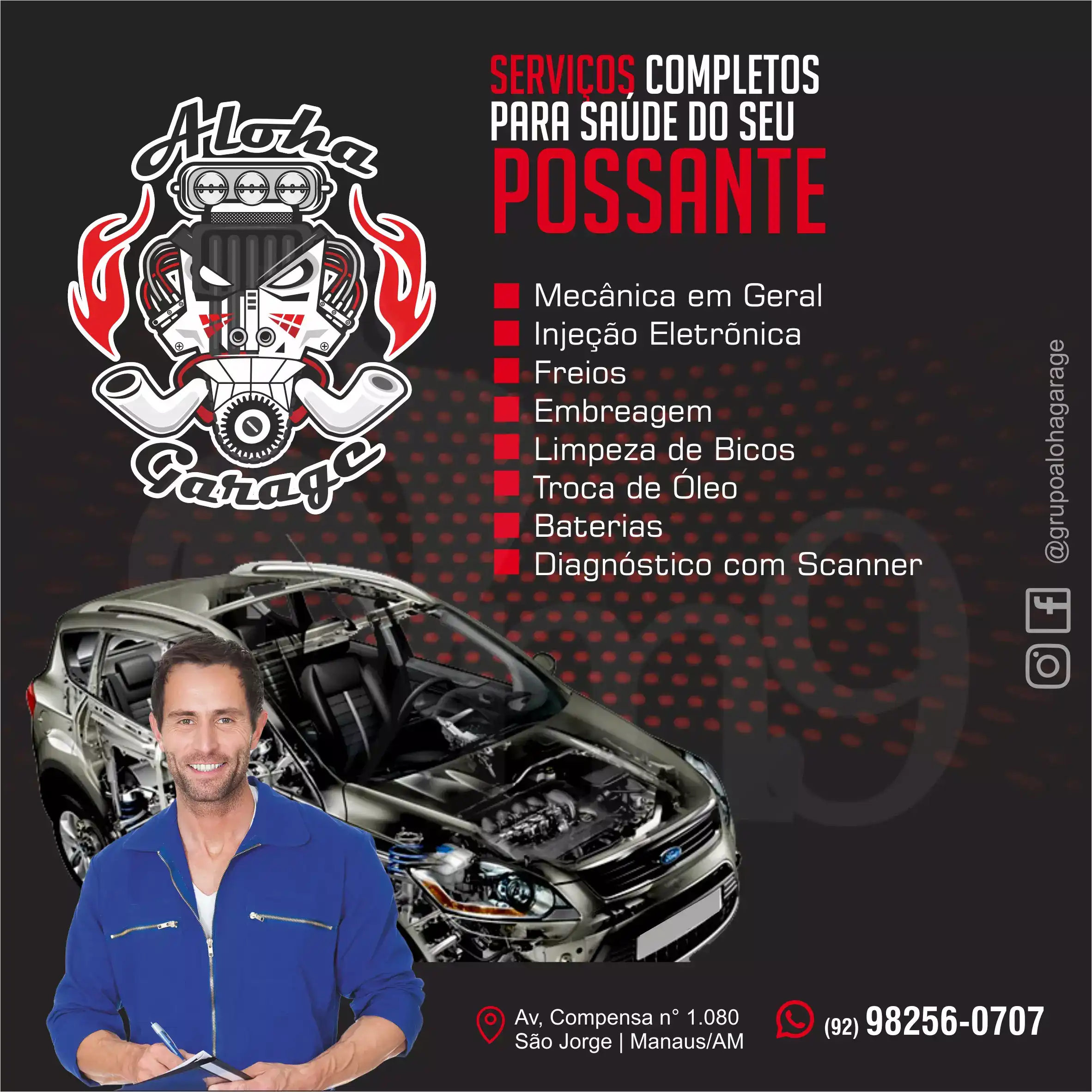 
Propaganda Serviços Mecânica Automotiva



