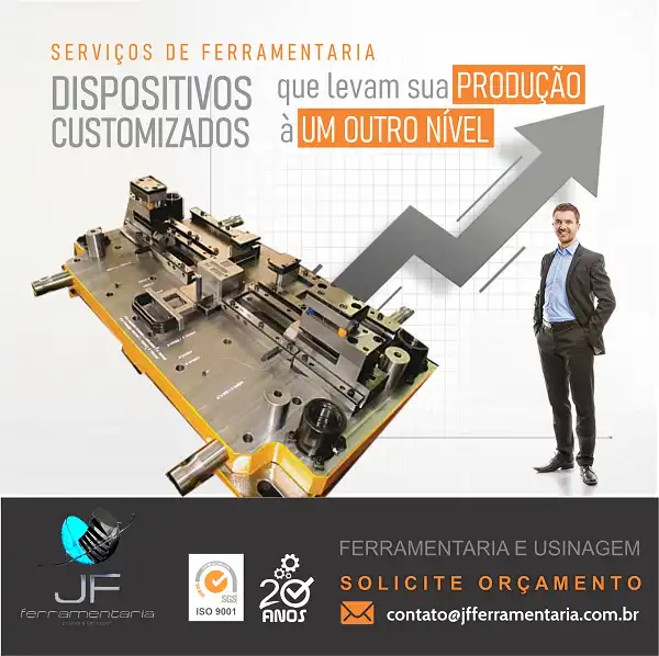Propaganda Serviços de Ferramentaria Dispositivos Customizados
