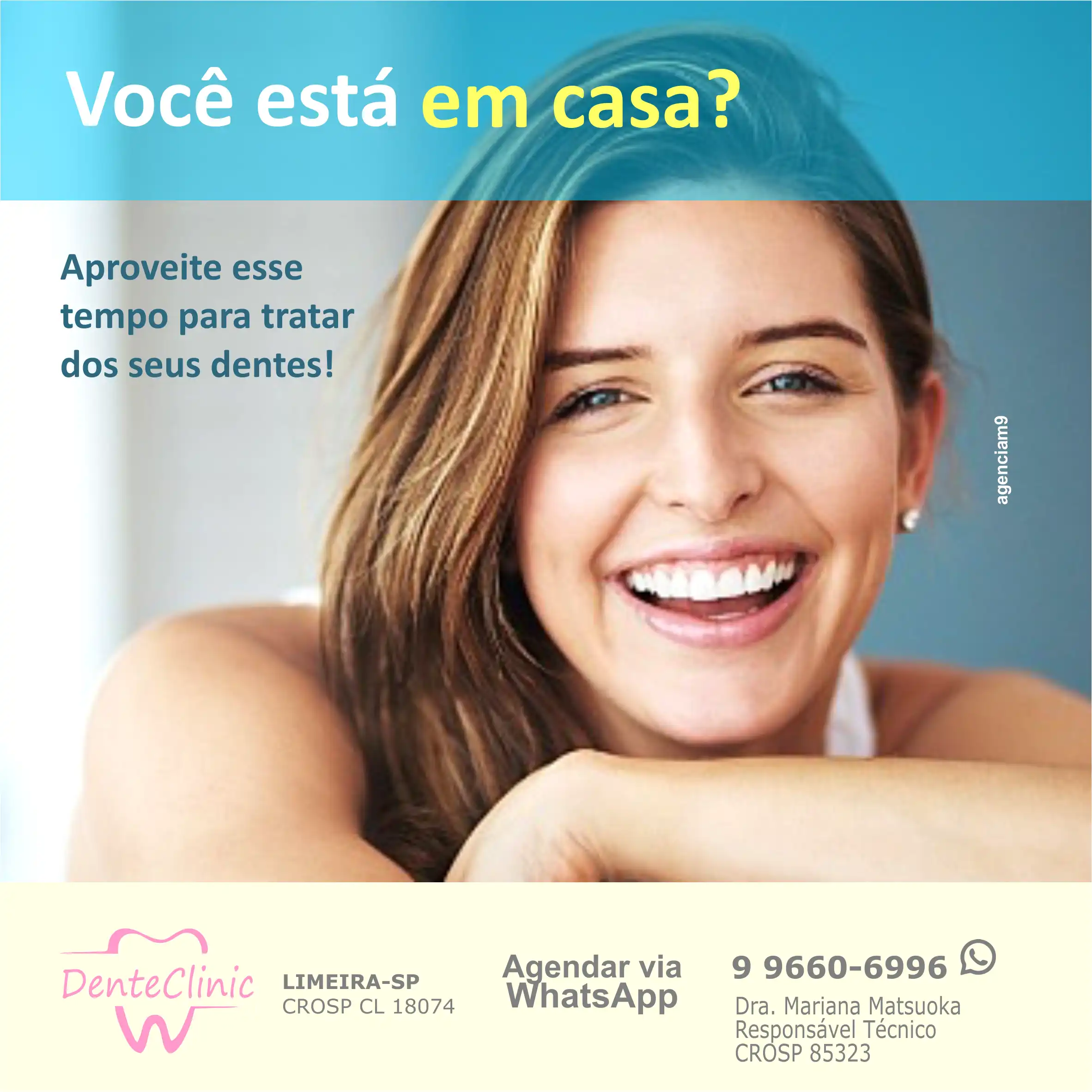 Propaganda Sorriso Clínica Dental
