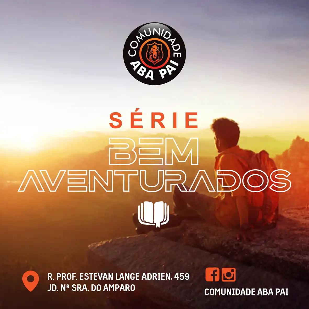 Propaganda Série de Mensagem Pregação Igreja Evangélica Bem-Aventurados
