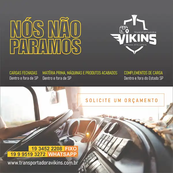 Propaganda Transporte Carga Fechada e Complemento de Carga
