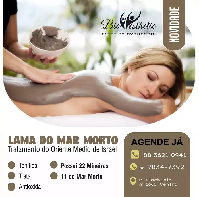 
Propaganda Tratamento Lama do Mar Morto



