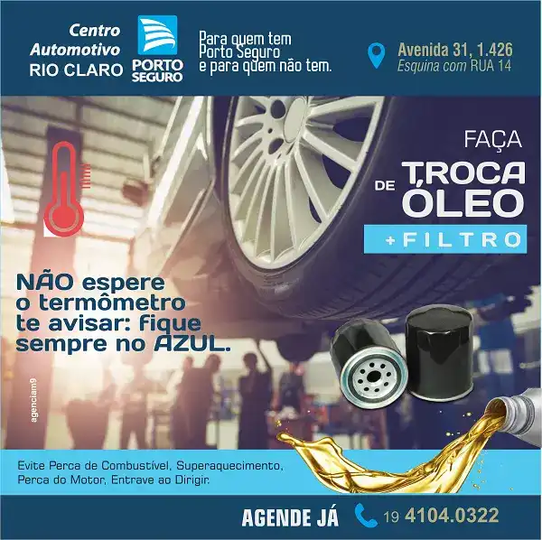 
Propaganda Troca de Óleo e Filtro Carro




