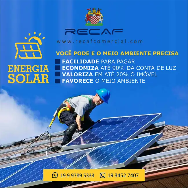 Propaganda Vantagens da Energia Solar
