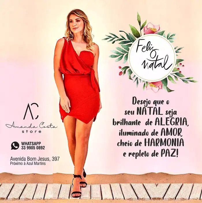 
Propaganda de Natal criada para Loja Roupa Feminina



