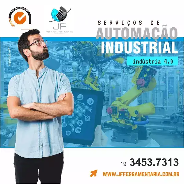 Propaganda de Posicionamento de Marca com o tema Serviços de Automação Industrial
