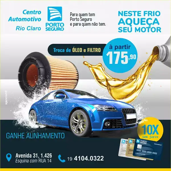 
Propaganda de Troca de Óleo



