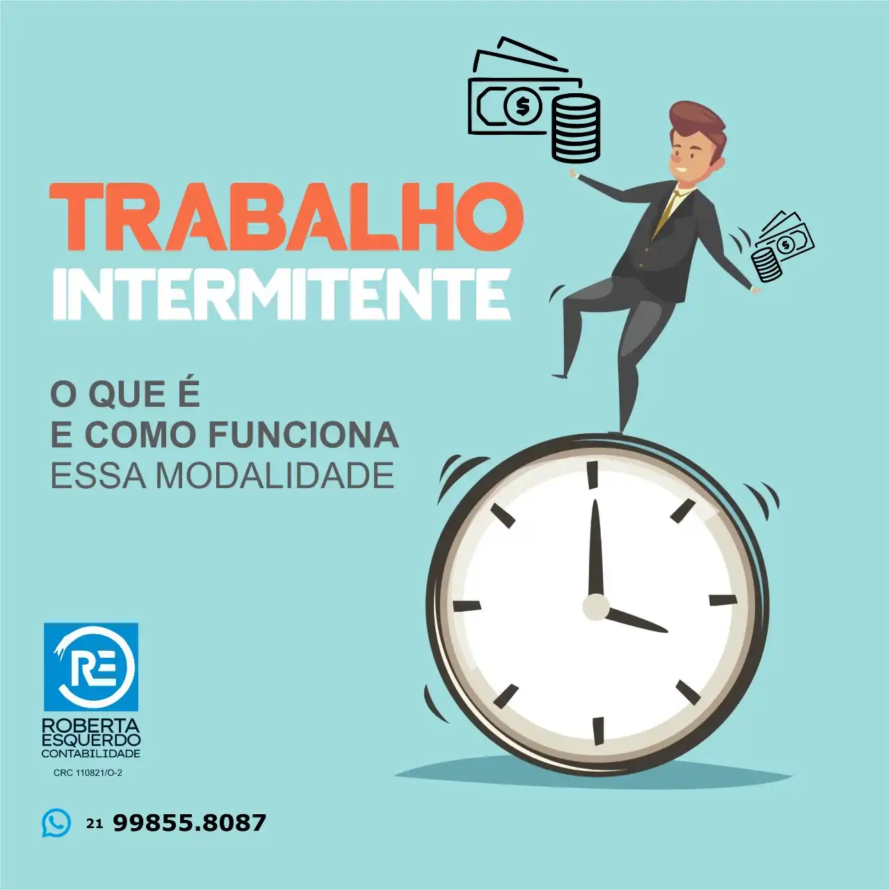 
Propaganda para Escritório de Contabilidade sobre Trabalho Intermitente



