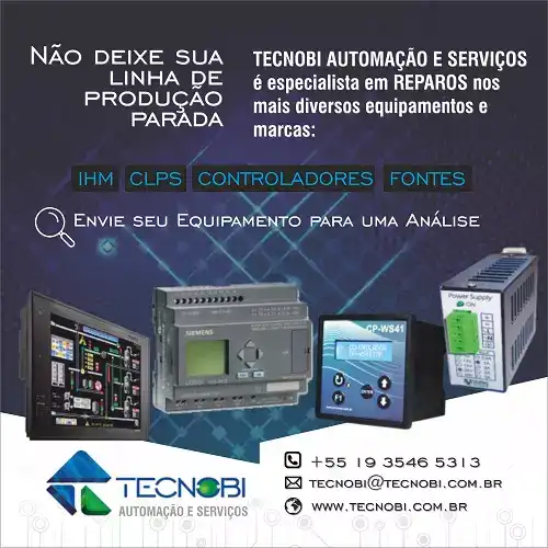 Propaganda para Instagram de Conserto IHM CLP e Controladores para Automação Industrial
