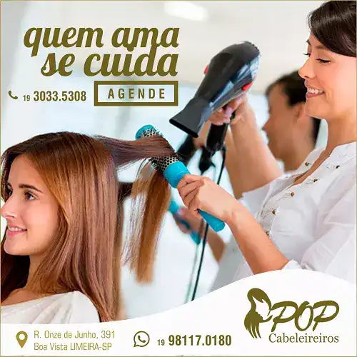Propaganda para Instagram de Salão de Cabelo Que ama se Cuida
