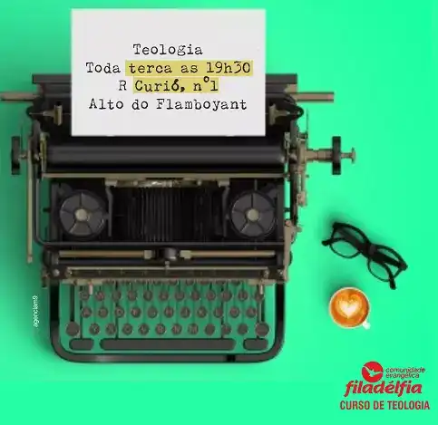 Propaganda para Instagram sobre Aulas de Curso de Teologia
