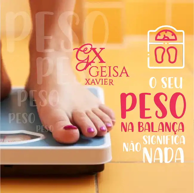 Propaganda para Nutricionista sobre Peso na Balança
