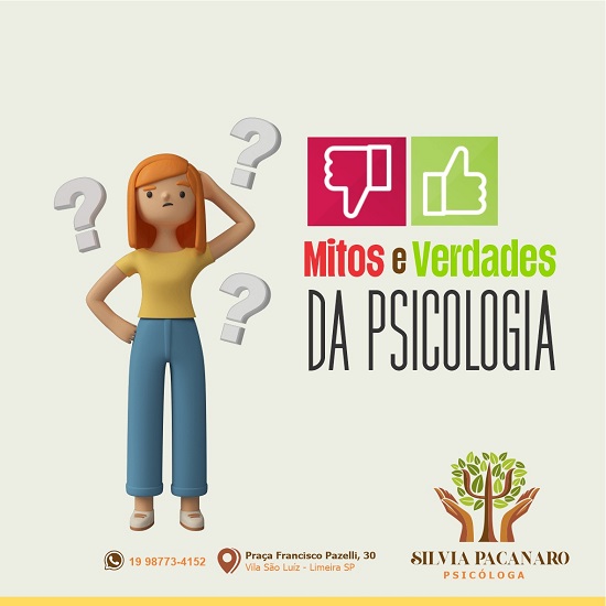 
Propaganda para Psicóloga sobre Mitos e Verdades da Psicologia



