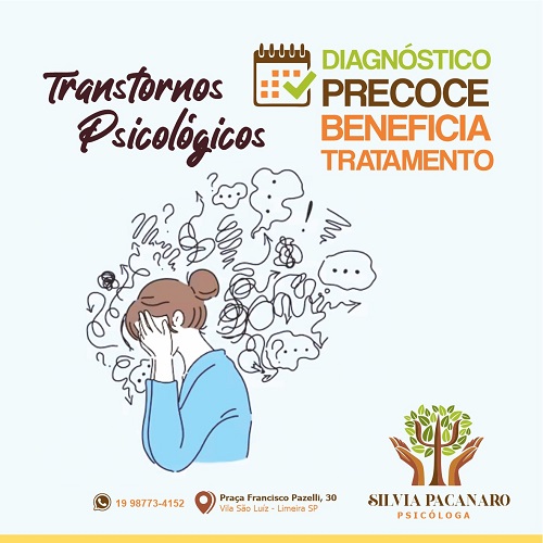 
Propaganda para Psicóloga sobre Transtornos Psicológicos



