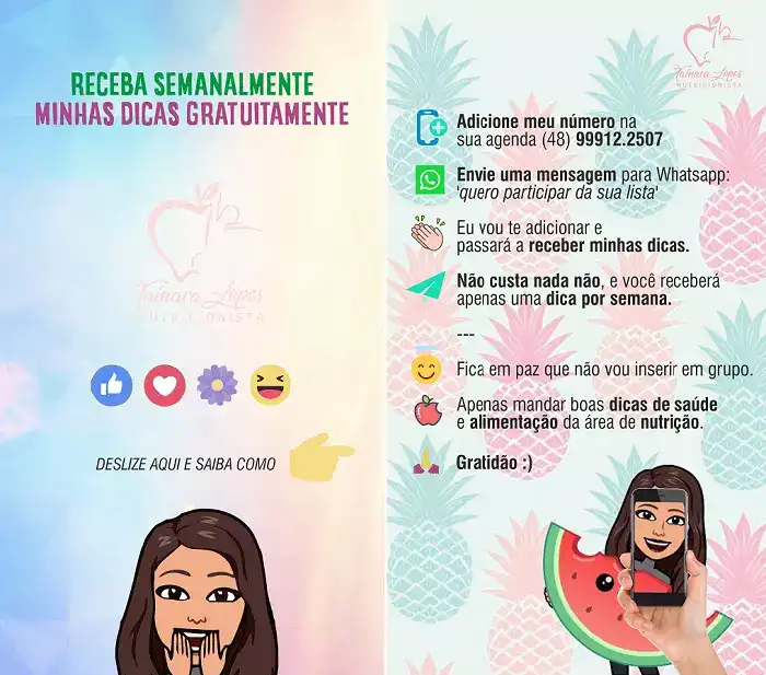 Propaganda para Storie de Nutricionista de Florianópolis estratégia de Engajamento

