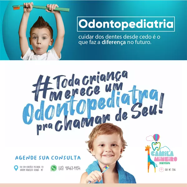 
Propaganda para consulta em Odontopediatra



