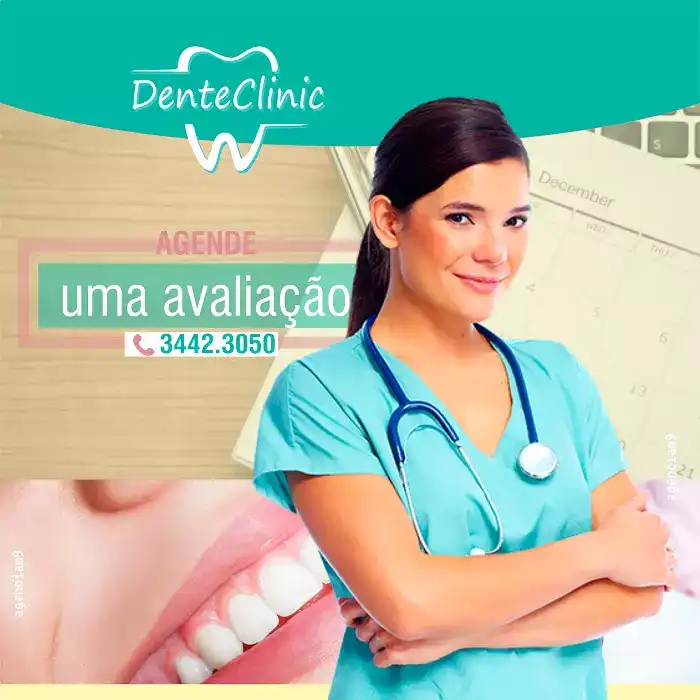 Propaganda sobre Avaliação Dental e Agendamento criado para Dentista
