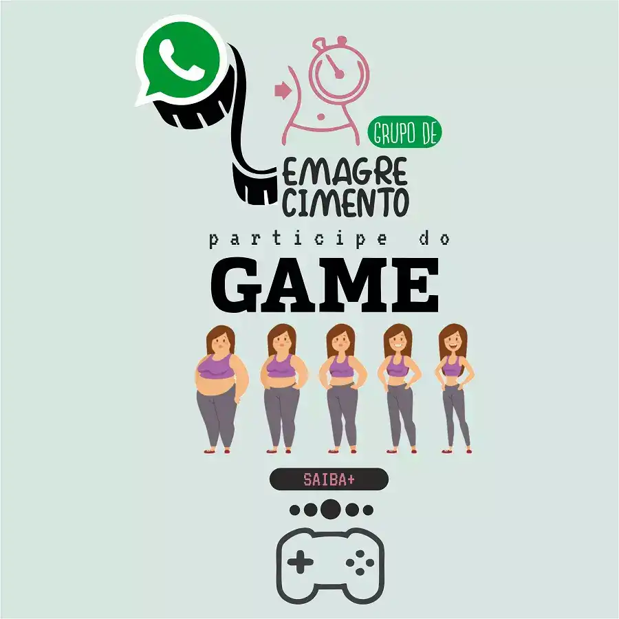 Propaganda sobre Game de Grupo de Emagrecimento criada para equipe de Saúde de Santa Catarina
