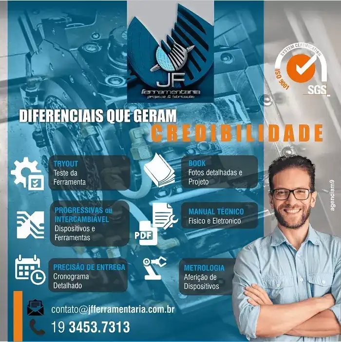 arte criada sobre credibilidade criado para ferramentaria
